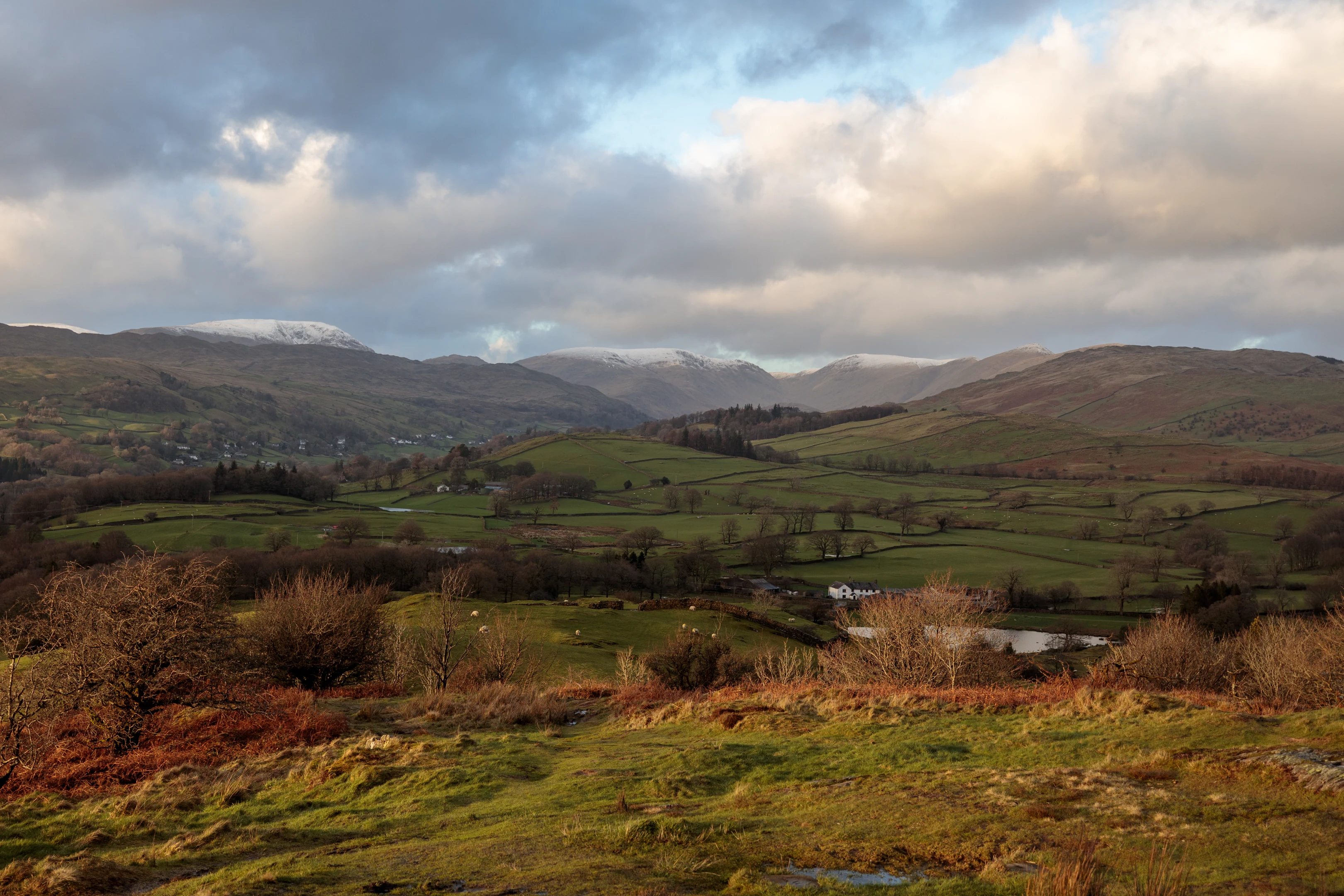 The view from Orrest Head, Lake District